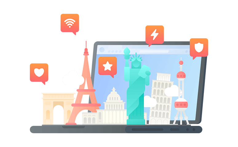 在图瓦卢连接到中国的代理 - 海龟VPN